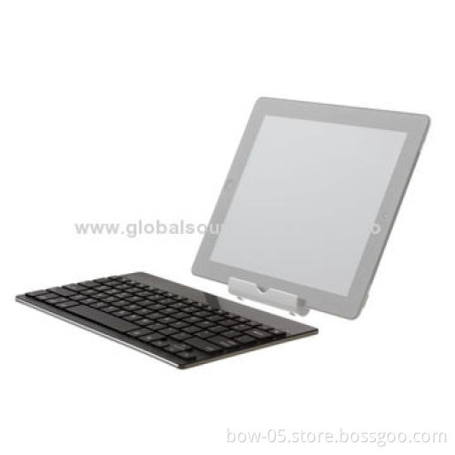 Universal Wireless Bluetooth Keyboard with 7-color Changeable Backlit, Aluminum Alloy Cover